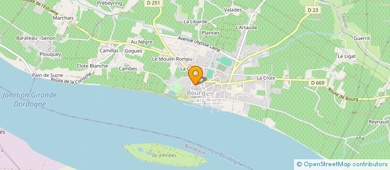 localisation de l'entreprise MADAME ANNICK COUESPEL à BOURG