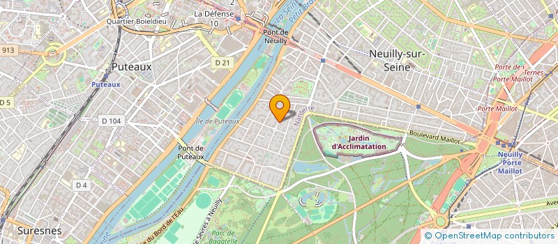 localisation de l'entreprise MADAME ANNICK DADIAN à NEUILLY-SUR-SEINE