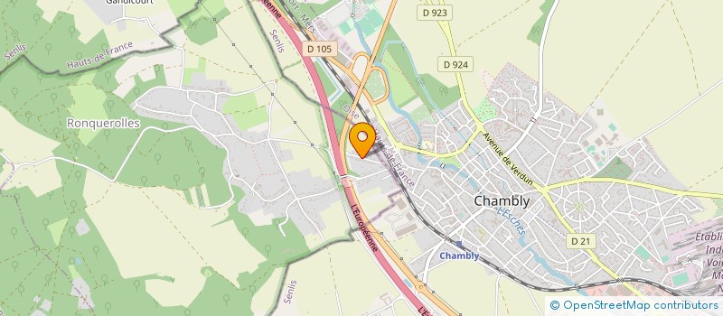 localisation de l'entreprise MADAME ANNICK DAGNON  RONQUEROLLES