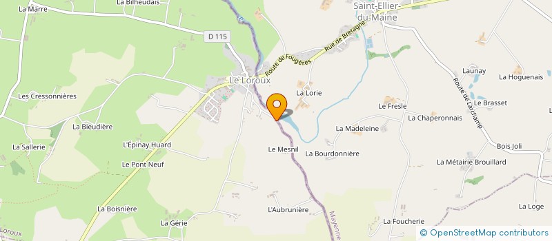 localisation de l'entreprise MADAME ANNICK DANDIN à LA SELLE-EN-LUITRE