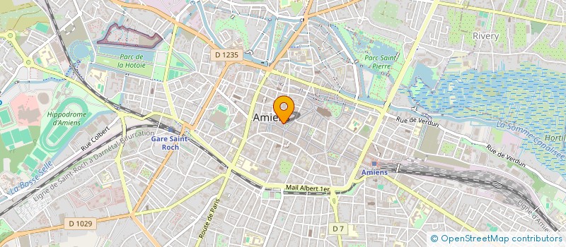 localisation de l'entreprise MADAME ANNICK DARRAS à AMIENS