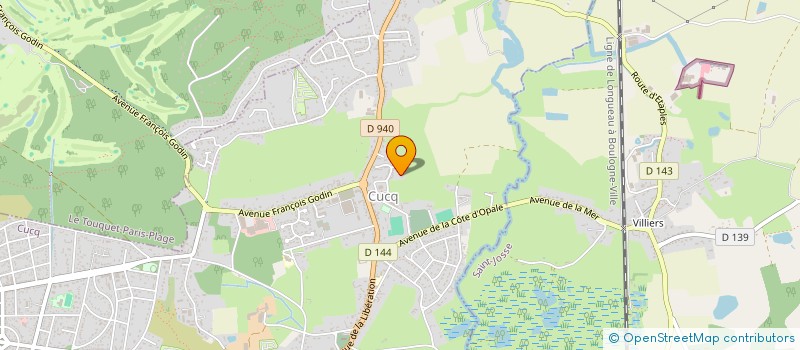 localisation de l'entreprise MADAME ANNICK DE MICHIEL  CUCQ