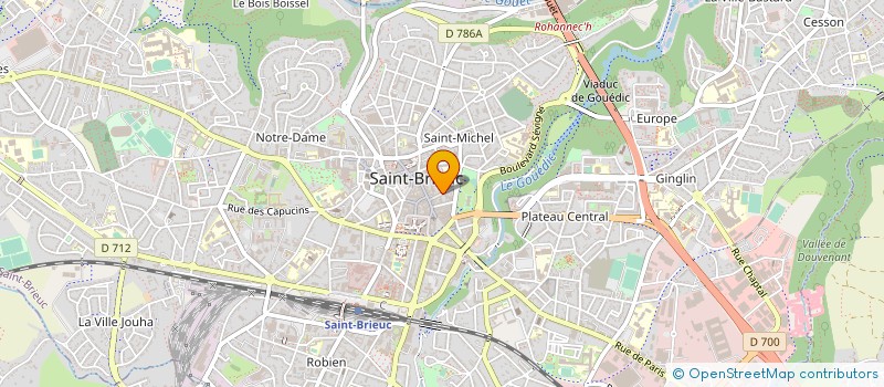 localisation de l'entreprise MADAME ANNICK DEBEST à SAINT-BRIEUC