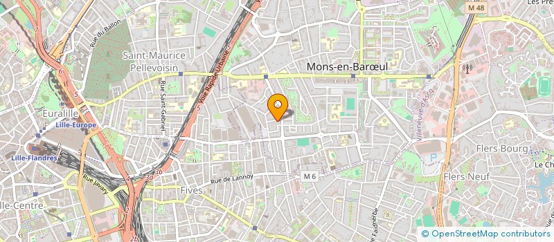 localisation de l'entreprise MADAME ANNICK DELAHAYE  MONS-EN-BARUL