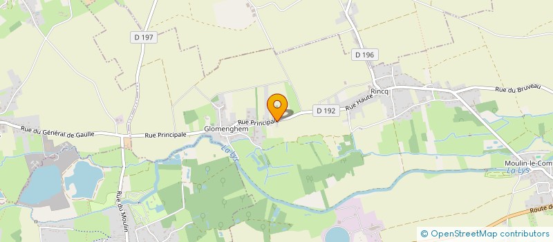 localisation de l'entreprise MADAME ANNICK DELRUE à SAINT-HILAIRE-COTTES