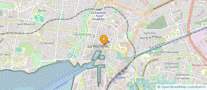 localisation de l'entreprise MADAME ANNICK DEMINIER  LA ROCHELLE