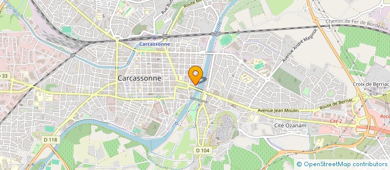 localisation de l'entreprise MADAME ANNICK DESPRATX à CARCASSONNE