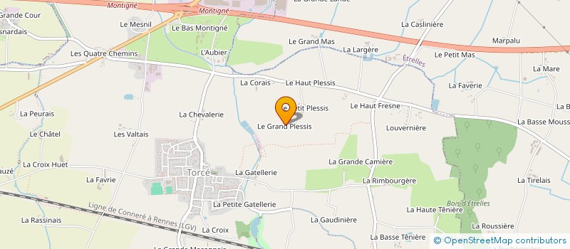 localisation de l'entreprise MADAME ANNICK DESRUES  ETRELLES