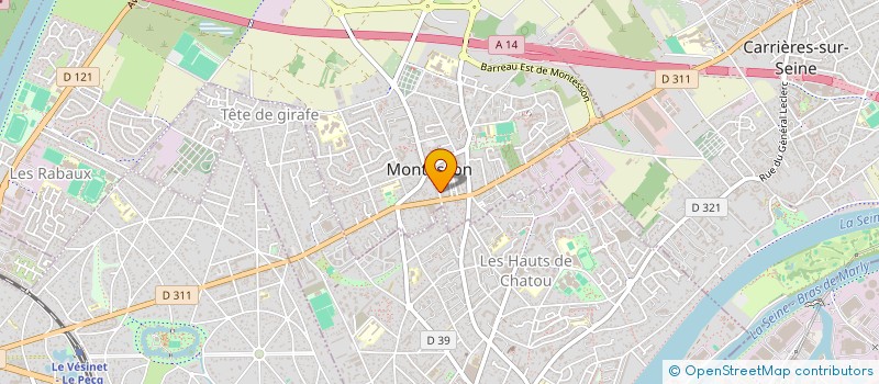 localisation de l'entreprise MADAME ANNICK DIARD à MONTESSON