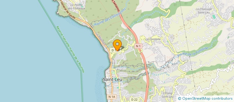 localisation de l'entreprise MADAME ANNICK DIGER  SAINT-LEU