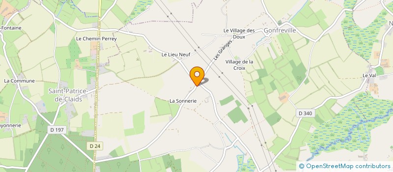 localisation de l'entreprise MADAME ANNICK DOLAY  GONFREVILLE