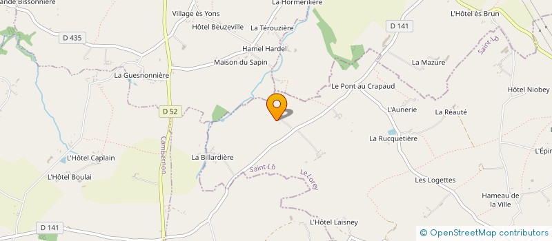 localisation de l'entreprise MADAME ANNICK DOUCHIN  CAMETOURS