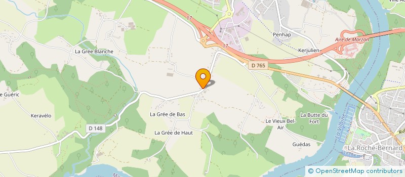 localisation de l'entreprise MADAME ANNICK DREAN  MARZAN