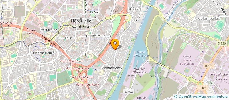 localisation de l'entreprise MADAME ANNICK DUBOIS à HEROUVILLE-SAINT-CLAIR