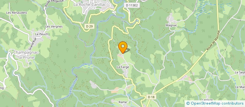 localisation de l'entreprise MADAME ANNICK DUBUISSON  GROS-CHASTANG