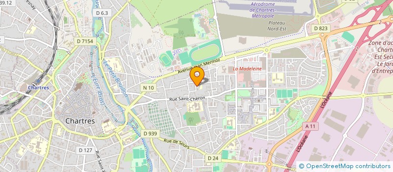 localisation de l'entreprise MADAME ANNICK DUCLOVEL à CHARTRES