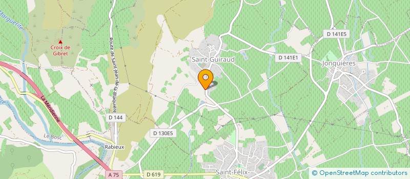 localisation de l'entreprise MADAME ANNICK DUCROT à SAINT-GUIRAUD