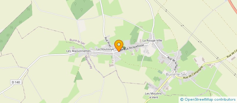 localisation de l'entreprise MADAME ANNICK DUFOSSE  BUIRE-LE-SEC