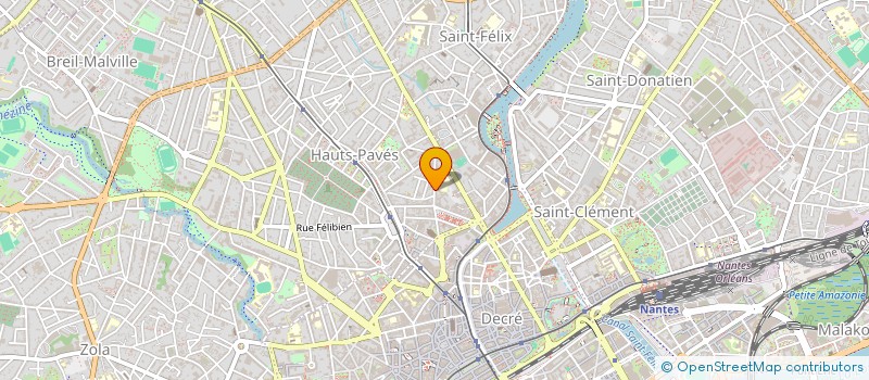 localisation de l'entreprise MADAME ANNICK DUMORTIER LANNOU à NANTES