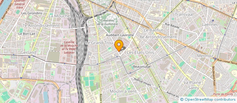 localisation de l'entreprise MADAME ANNICK DUPONT  LYON