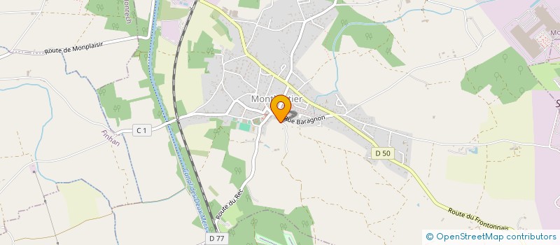 localisation de l'entreprise MADAME ANNICK DUPUY  BOURRET