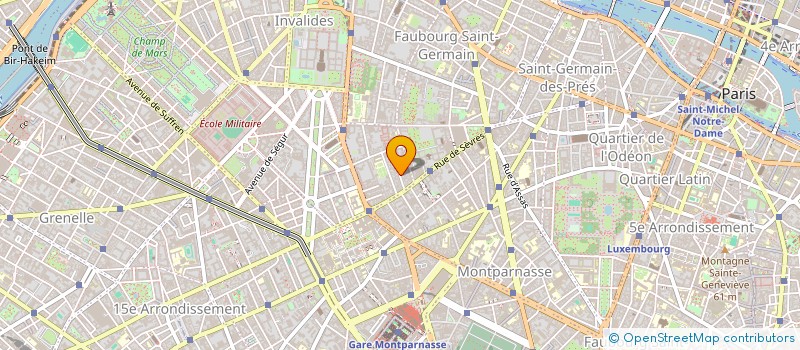 localisation de l'entreprise MADAME ANNICK DUVAL à PARIS