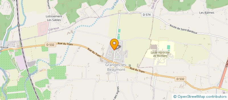 localisation de l'entreprise MADAME ANNICK ERMEL  GRANGES-LES-BEAUMONT