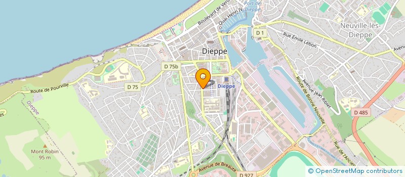 localisation de l'entreprise MADAME ANNICK FALCAO à DIEPPE
