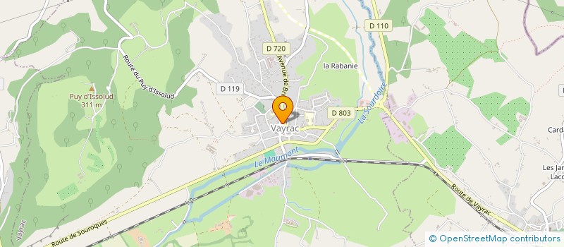 localisation de l'entreprise MADAME ANNICK FAURIE à LE VIGNON-EN-QUERCY