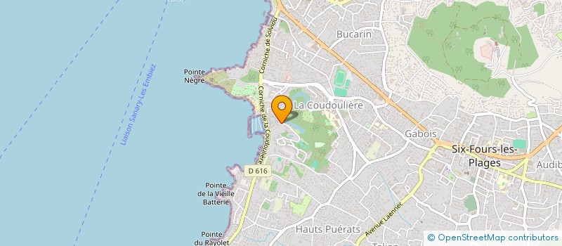 localisation de l'entreprise MADAME ANNICK FERRER à SIX-FOURS-LES-PLAGES