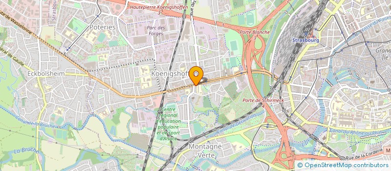 localisation de l'entreprise MADAME ANNICK FIROBIND  STRASBOURG