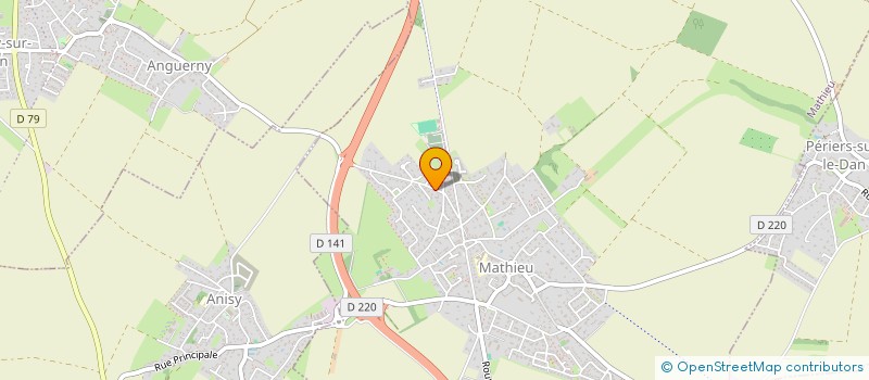 localisation de l'entreprise MADAME ANNICK FONTAINE à MATHIEU