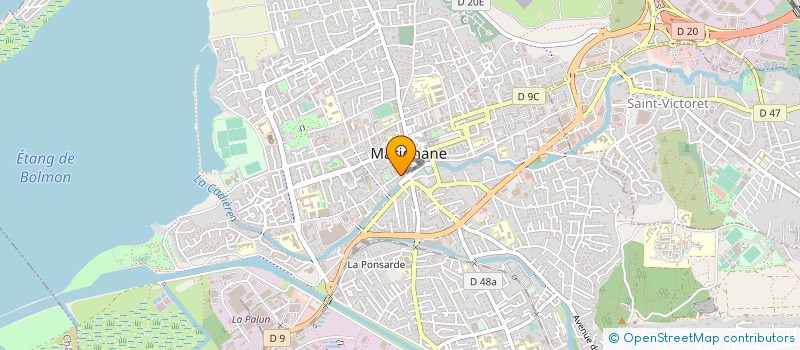 localisation de l'entreprise MADAME ANNICK FONTAINE à MARIGNANE