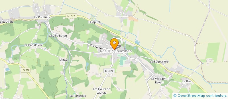 localisation de l'entreprise MADAME ANNICK FORTIN  SAINS