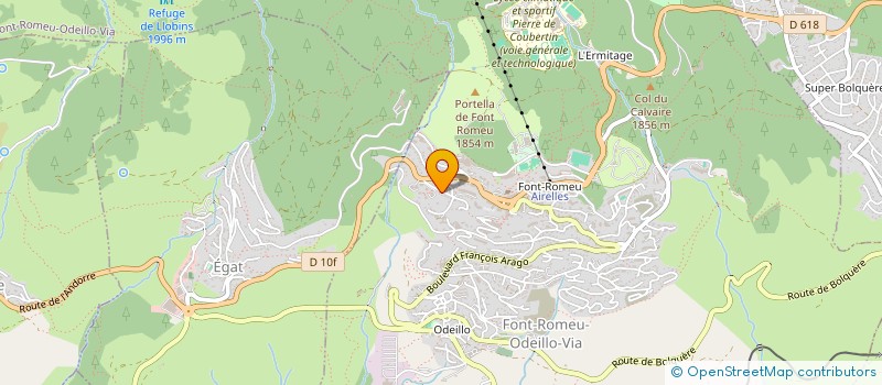 localisation de l'entreprise MADAME ANNICK GABLER  FONT-ROMEU-ODEILLO-VIA