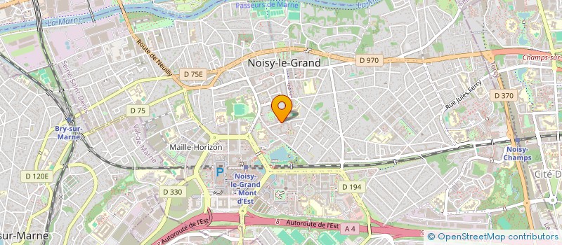 localisation de l'entreprise MADAME ANNICK GALLOIS à NOISY-LE-GRAND