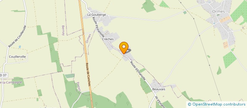 localisation de l'entreprise MADAME ANNICK GANGNON  PORTES