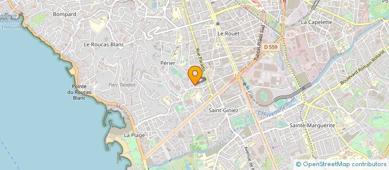localisation de l'entreprise MADAME ANNICK GARNIER  MARSEILLE