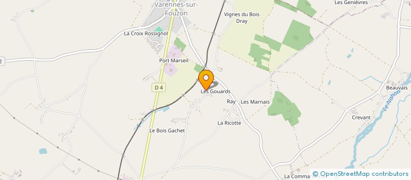 localisation de l'entreprise MADAME ANNICK GARNIER à VAL-FOUZON