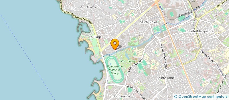 localisation de l'entreprise MADAME ANNICK GARRET  MARSEILLE