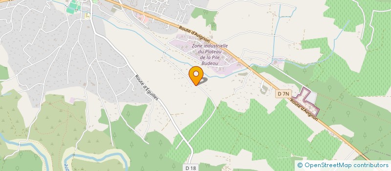 localisation de l'entreprise MADAME ANNICK GATE  SAINT-CANNAT