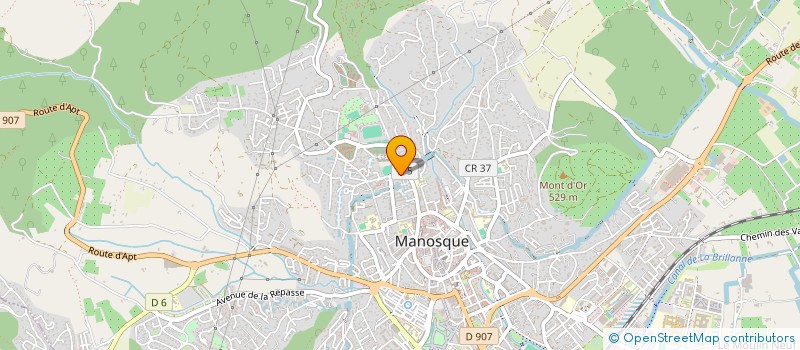 localisation de l'entreprise MADAME ANNICK GERMANANGUE à MANOSQUE