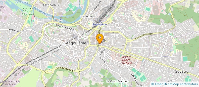localisation de l'entreprise MADAME ANNICK GNAPI à ANGOULEME