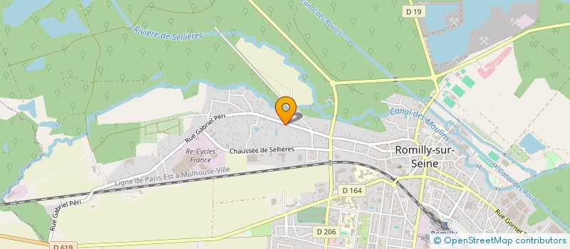 localisation de l'entreprise MADAME ANNICK GOUTTERMANN  ROMILLY-SUR-SEINE