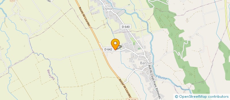 localisation de l'entreprise MADAME ANNICK GOUVERT  BARZUN