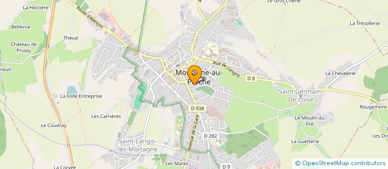 localisation de l'entreprise MADAME ANNICK GUILLOCHON à MORTAGNE-AU-PERCHE
