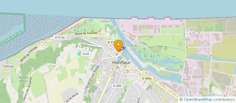 localisation de l'entreprise MADAME ANNICK HAMEL à HONFLEUR