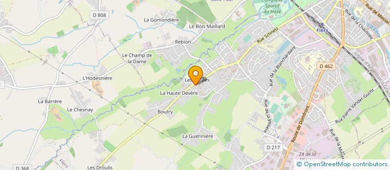 localisation de l'entreprise MADAME ANNICK HARDOUIN à FLERS