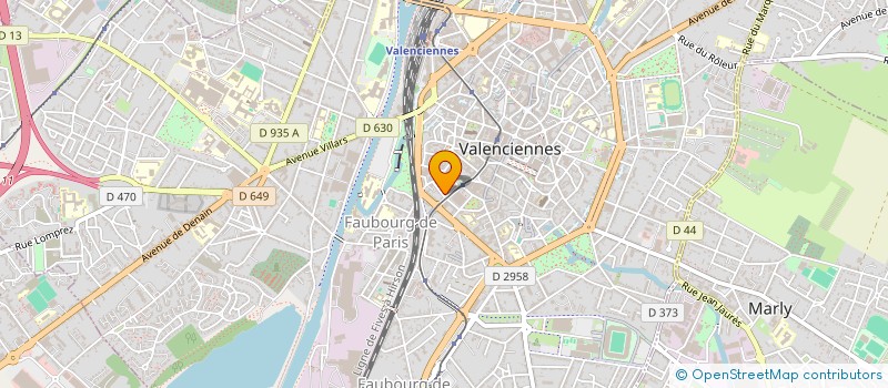 localisation de l'entreprise MADAME ANNICK HAVEZ à VALENCIENNES