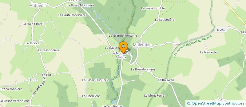 localisation de l'entreprise MADAME ANNICK HENDRICKX à LONGNY LES VILLAGES